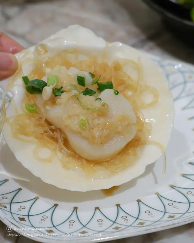 金蒜粉絲蒸大元貝