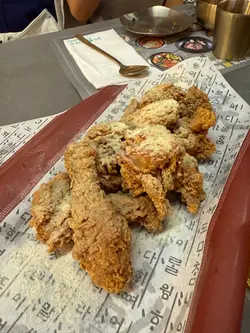 蜂蜜牛油味炸雞