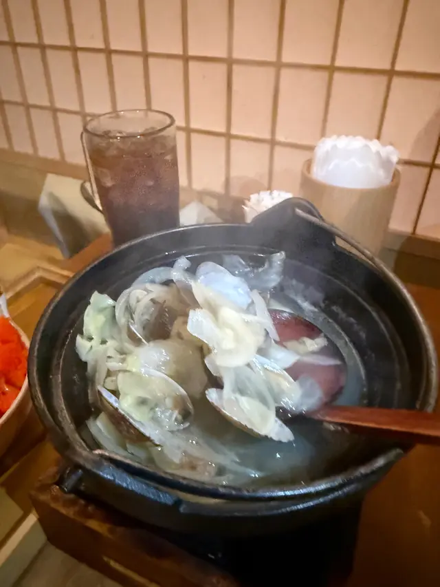 清酒煮蜆