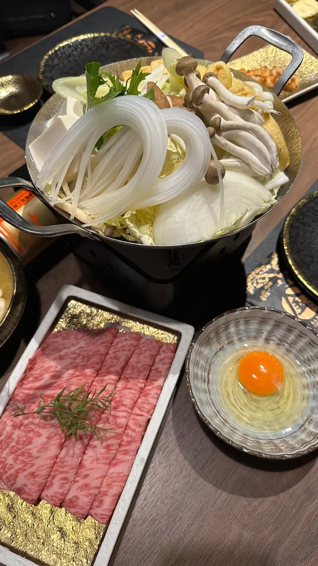 壽喜燒和牛鍋