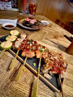特上日本產豚肉串燒盛合