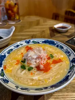 松葉蟹肉稻庭烏冬