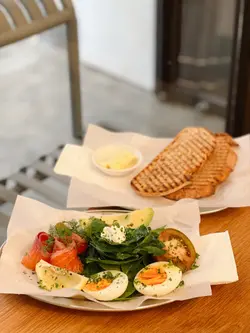 Smoked Salmon Brunch Plate