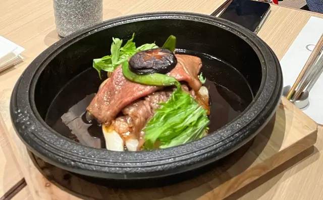 和牛係正常好味和牛,只係菜嘅份量真係好少🥲