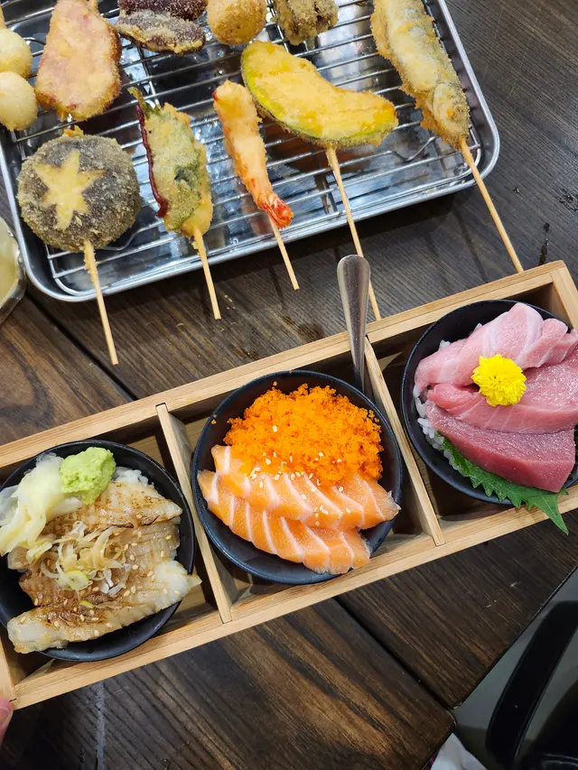 迷你丼拼盤 A+B+C