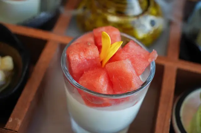 日本熊本西瓜椰子奶凍