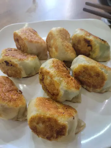 煎鸳鸯饺