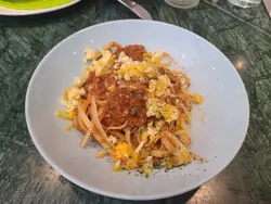 焗肉酱扁意粉