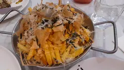 明太子雪山芝士炸薯条