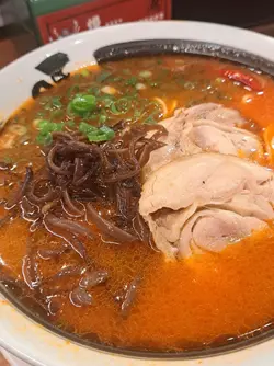 Spicy Tori Paitan Ramen with Chicken Charsiu 