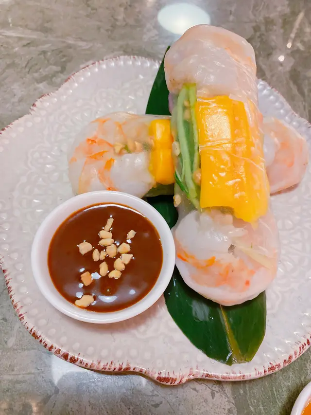 芒果大蝦米紙卷