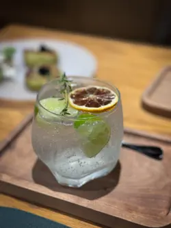 Fresh lime soda
