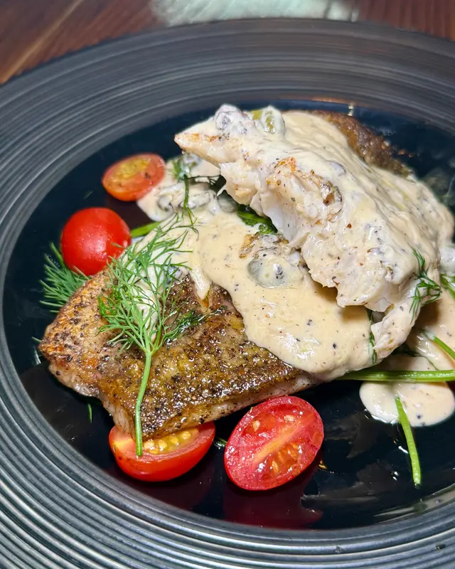 Baked Sea bass Fillet 8oz