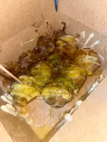 芥末蜜糖章魚燒
