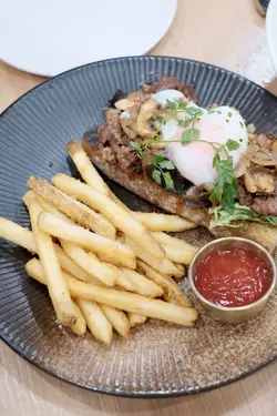 黑松露野菌牛板腱温泉蛋酸种包