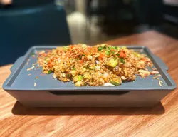 亲子蟹籽鳗鱼炒饭