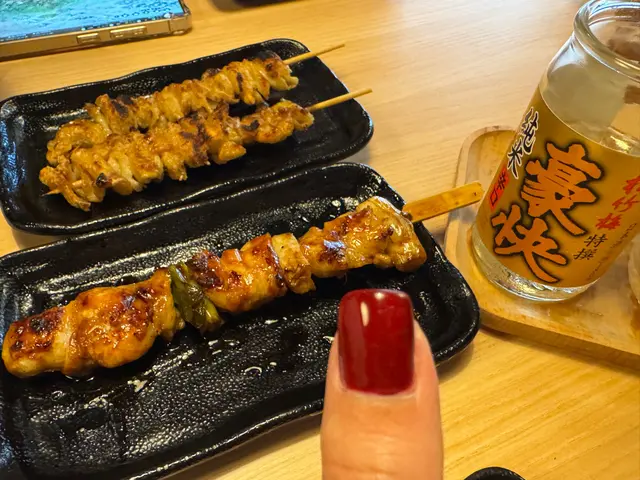 好吃，每人也吃了兩串