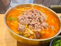 韩式牛肉拉面  (加辣)午市