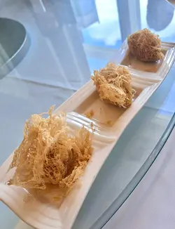 Taro Puffs.Diced Chicken.Minced Pork