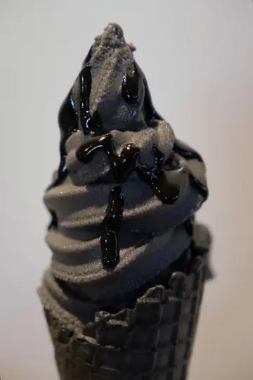 黑芝麻软雪糕
