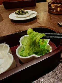 法葱汁海蜇丝