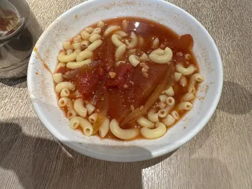 跟餐蕃茄肉碎通粉