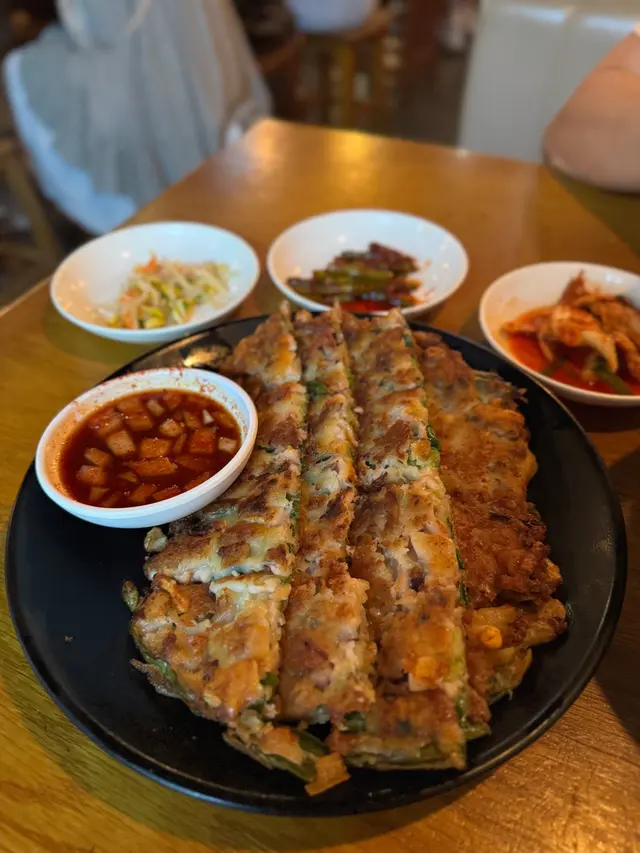 海鮮薄餅