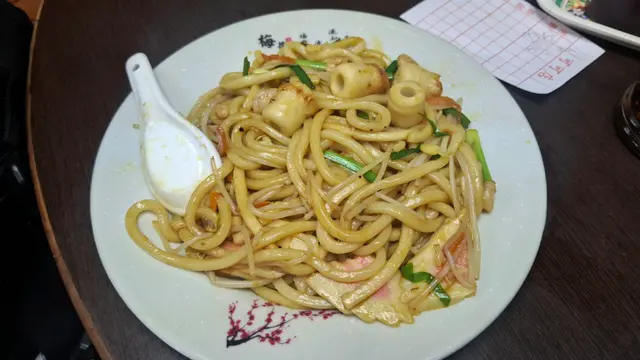 日式海鮮炒烏冬