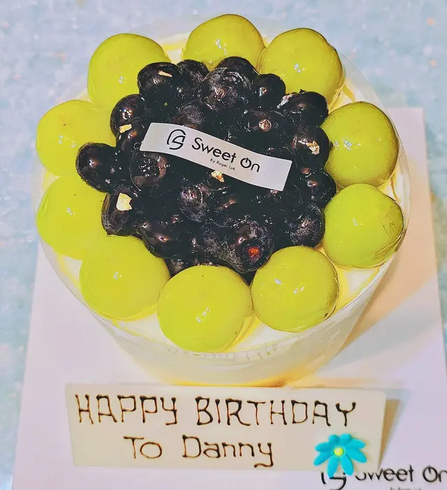 青提藍莓鮮忌廉蛋糕