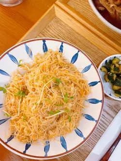 蟹肉明太子炒新竹米粉