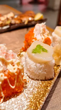 松葉蟹肉帆立貝卷