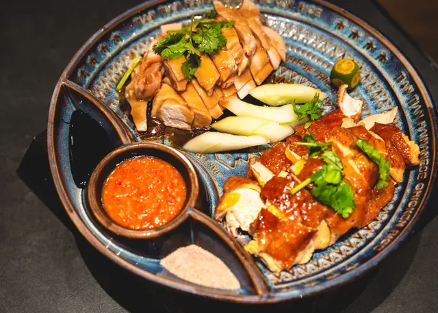 天天海南雞拼燒雞