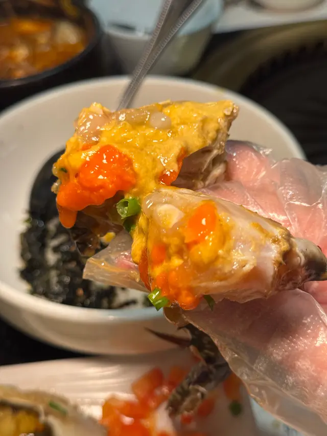 醬油蟹及牛油飯