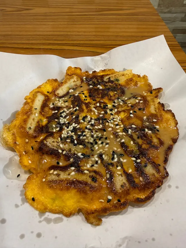 雞蛋香煎蝦米腸粉