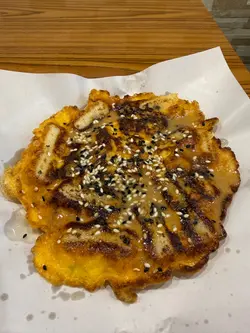 雞蛋香煎蝦米腸粉