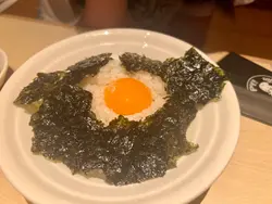 紫菜生蛋拌飯