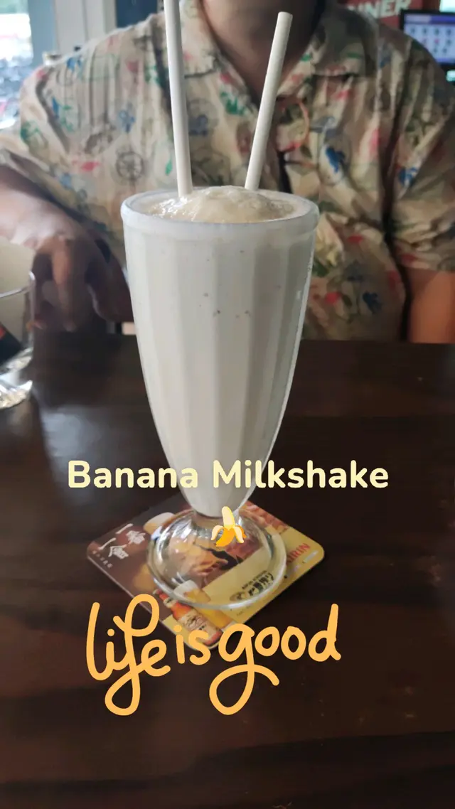 Banana Milkshake 🍌