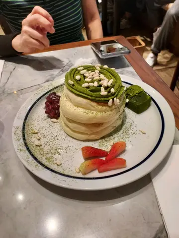 Matcha Cream Pancake