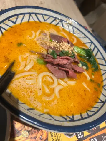 沙嗲牛肩胛粉絲轉烏冬