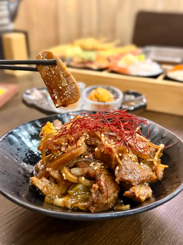 京蔥和牛舌