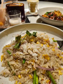 又話啦蟹肉炒飯