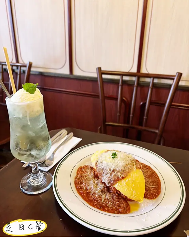 濃厚芝士肉醬蛋包飯