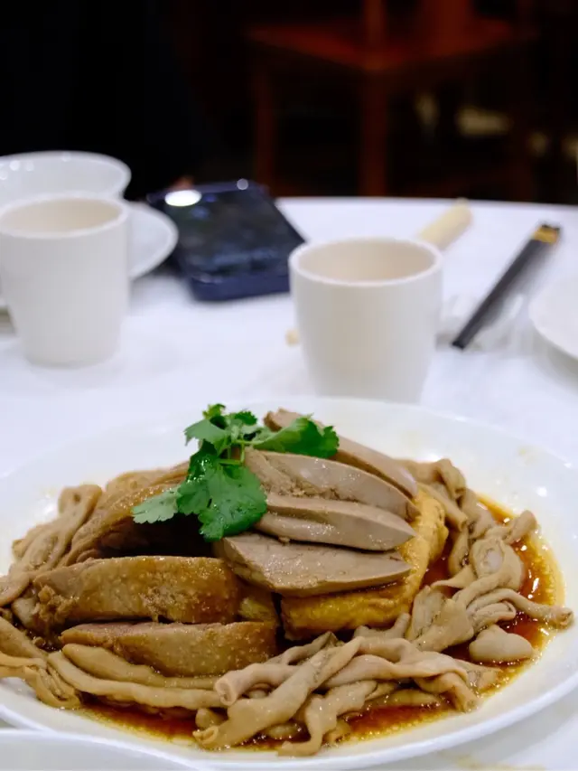 #鹵水鵝片&鵝腸&鵝肝