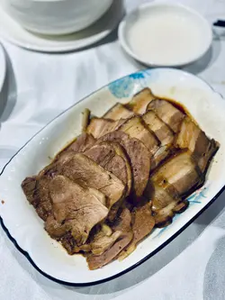 卤水鹅肉拼腩肉