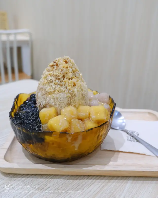 黑糖芋圓波霸刨冰