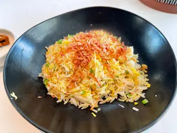 櫻花蝦帶子蟹肉炒飯