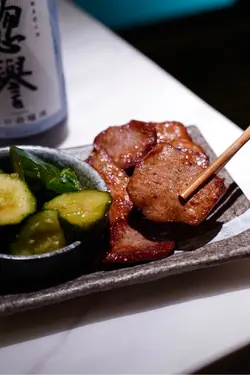 熟成牛舌心