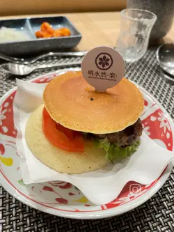 Pancake 和牛汉堡
