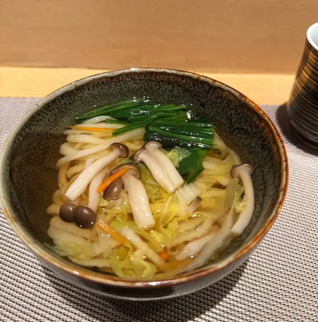 野菜烏冬