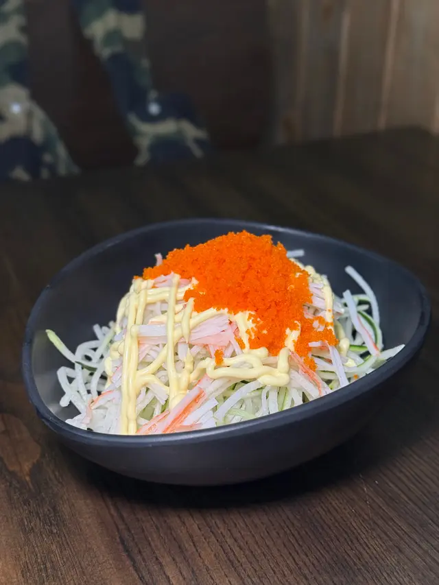 蟹子沙律